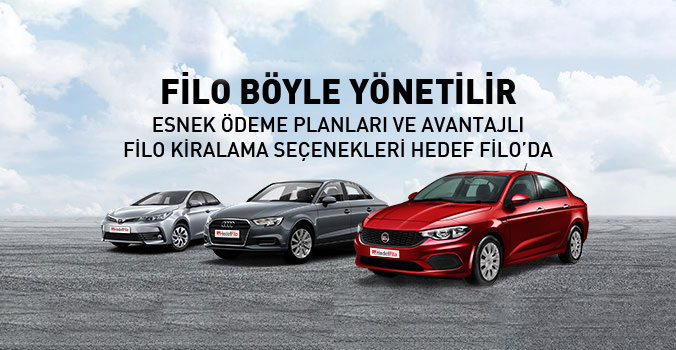 İhtiyacına Uygun Esnek Ödeme Seçenekleri Hedef Filo'da